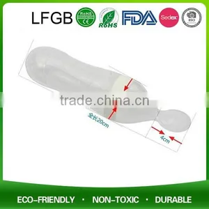 High-quality Hot-sell BPA-free Eco-friendly Silicone Baby Bottle Spoon / Microwave Sterilisers / Munchkin Baby Spoons thumbnail-4