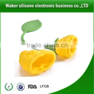 Full Print Logo Custom Silicone Tea Strainer thumbnail-5