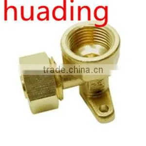 Female Seated Elboe With 1/2" Female Size , Brass Connector for Pvc Pipe Use thumbnail-1