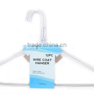 Plastic Coated Wire Hangers/12PCS Set thumbnail-1