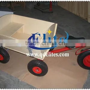 Wooden Garden Trolley Cart thumbnail-2