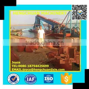 China Price Hot Selling Gold Dredger/Gold Mining Machine/Bucket Chain Gold Dredge thumbnail-3