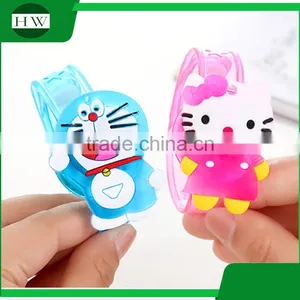 Promotional Christmas Gifts Customized Kids Play Cartoon Silicon LED Glow Bracelet thumbnail-2