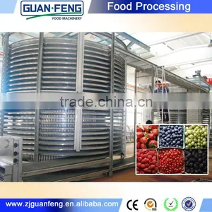 Vertical Shock Freezer For Food Spiral Quick Freezing Machine thumbnail-6