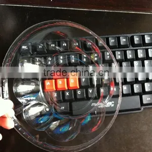 Clear and Safe Disposable Plastic Bowl Cover / Sundae Cup Cover thumbnail-3