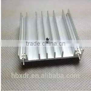 OEM Mill Finish Extruded Aluminum Alloy Heatsink With CNC Machining thumbnail-1