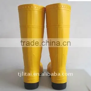 2015 HOT Rain Safety Work Shoes Boots,PVC Mining Safety Boots With Steel Toe thumbnail-4