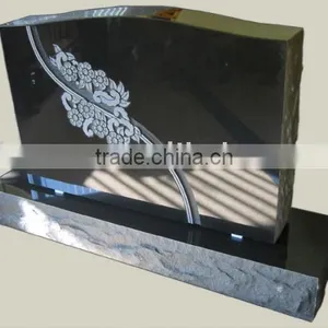 Western Style Granite Memorial Headstone thumbnail-1