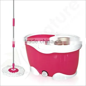Magic Mop, 360 Degree Spin With Bucket and 2 Heads, thumbnail-1