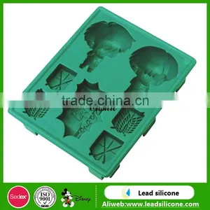 Factory Wholesale Personalized Custom Giant Silicone Ice Cube Tray thumbnail-3
