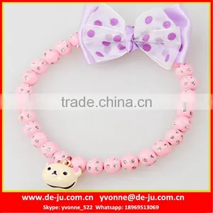 Pink Plastic Balls Cat Collars Wholesale thumbnail-1