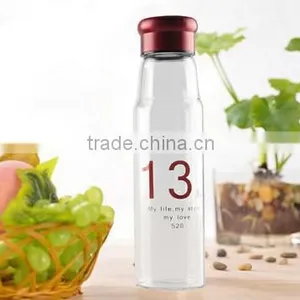 New Product Borosilicate Glass Water Bottle With Fruit Infuser thumbnail-1