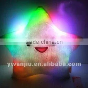 Supply Fashion New Design Plush LED Light Cushion Small Order thumbnail-1