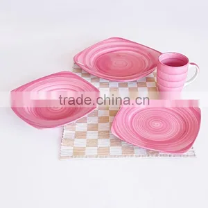 16pcs Ceramic Dinnerware Set With Hand-painted thumbnail-1