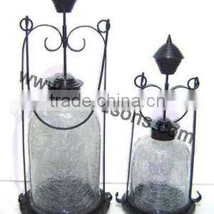 Silver Metal Lantern for Wedding Decoration thumbnail-4