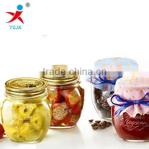 Modern Clear Storage for Whole Grains/Transparent Glass Container With Tie Plug thumbnail-1