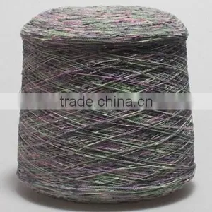 Acrylic Polyamide Blended Knot Fancy Yarn For Weaving thumbnail-1