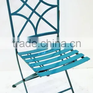 Outdoor and Living Room Metal Folding Chair thumbnail-1