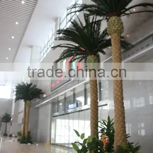 Indoor Plastic Canary High Palm Tree Artificial Plant thumbnail-3