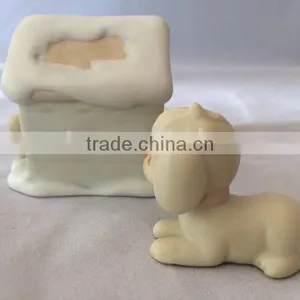 Precious Moments Sugar Town Sugar and Her Doghouse Figurines thumbnail-2