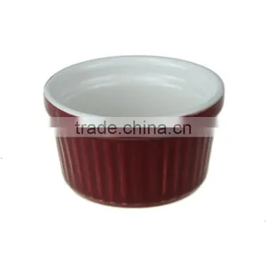 9cm Ceramic Souffle Ramekin Dish thumbnail-5
