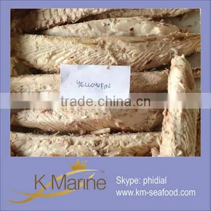 Good Quality Frozen Precooked Yellwofin Tuna Loins thumbnail-1