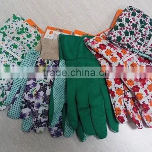 DDSAFETY Working Glove Garden Gloves With Dots On Palm thumbnail-2