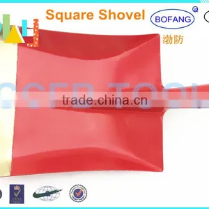 Non-Sparking Aluminum Bronze Spray The Red Figure Square Shovel ,Explosion-proof Brass Spade thumbnail-1
