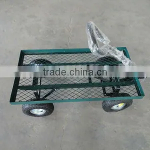 600lb Flatbed Trolly Cart thumbnail-1