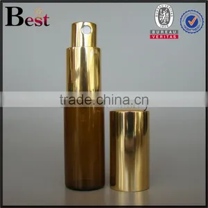 Shanghai Best 20ml Perfume Spray Bottle Amber Color Perfume Spray Bottle Round Shape Glass Spray Perfume Bottle 20ml thumbnail-2