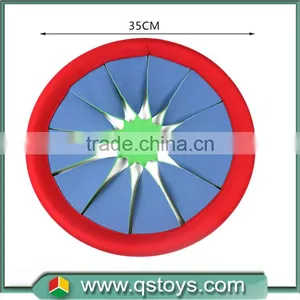 Custom Promotion 35cm Cotton Fabric Frisbee Toys in China thumbnail-1