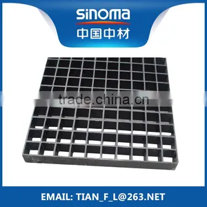FRP GRP Fiberglass Composite Molded Gratings Platform Trench Cover thumbnail-1