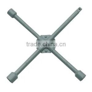 Heavy Duty X Shape Cross Rim Wheel Nut Wrench thumbnail-1