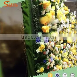 2016 Hot Sale Artificial Wedding Flower Wall Imported From China for Indoor Decoration thumbnail-5