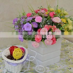 Artificial Silk Flower Bouquet for Wedding Dec thumbnail-1