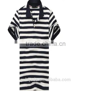 2015 High Quality Polo Shirt Newest Design Polot-shirt for Men,stripe Design Casual or Classical Couple Polo Golf T-shirt thumbnail-4