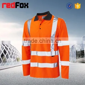 Plain T-shirts With Pockets Purple Short-sleeved Sport Warning Security T-shirt Anti Mosquito T-shirt thumbnail-1