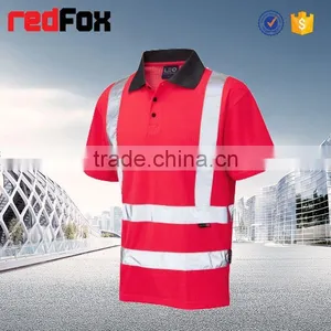 Purple Safety T-shirt Short Sleeve Women Mesh Safety T-shirts Safety T-shirts Ansi/isea thumbnail-4