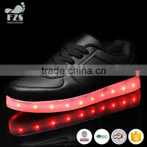 2017 Wholesale Led Light up Shoes Men Led Flat Shoes Couple thumbnail-3