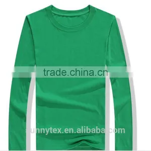 2017 Industrial Fashionable 100% Cotton Long Sleeve T-shirt for Man thumbnail-3