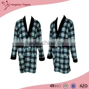 2016 Factory Wholesale Fleece Cloth Mens Bathrobe thumbnail-1