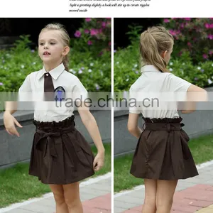 Juqian 2016 Quality School Uniform Factory Hot Sale Primary Kids Girls School Uniform Dress thumbnail-3