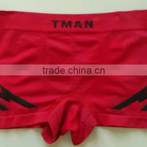 Hot Selling Factory Wholesale Men's Basic Seamless Sexy Underwear Boxer Brief thumbnail-1