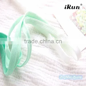 2016 Tie Dye Rainbow Shoelaces~Rainbow Gradient Shoe Laces~Fresh Color Gradient Laces~New Flat Tubular Shoe Laces~Accept Custom thumbnail-1