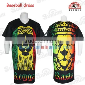 Wholesale Dri Fit Baseball Jersey Custom Full Dye Sublimation Button Down Philippines Baseball Jersey thumbnail-3