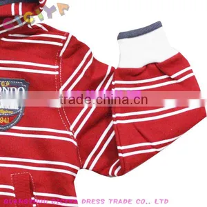 Latest Winter Design Kids Red Strip Fashion Hood Customized Hoodies With Hood thumbnail-4