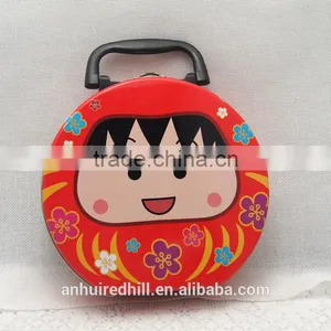Wholesale Custom Printed Kids Tin Lunch Box With Plastic Handle thumbnail-5