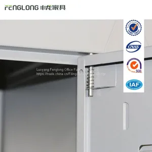 High Quality Multi-function 4 Door Gray Metal Storage Locker /cabinet for School Student thumbnail-4
