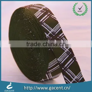 OEM Polyester Flexible Jaquard Logo Woven Elastic Band thumbnail-1