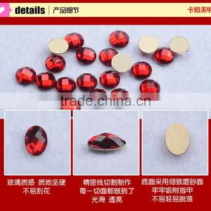 Clear Various Shapes Non Hot Fix Foiled Back Rhinestones for Nail Art thumbnail-4
